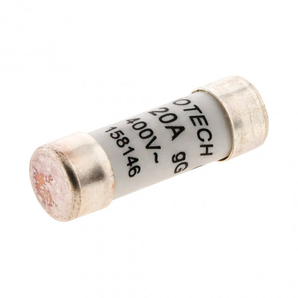 3 Fusibles Céramique 10,3x 31,5 - 20a Avec Voyant - Zenitech