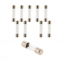 Lot De 30 Fusibles En Verre 6,3 X 32 Mm 1 A