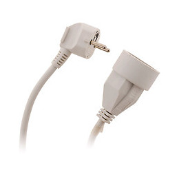 Prolongateur 16a 2p+t Ho5vv-f 3g1,5mm² Blanc 10m - Zenitech