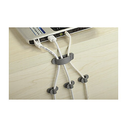 Kit De 10 Fixes Et Range Cordon Ou Câble (autocollants)