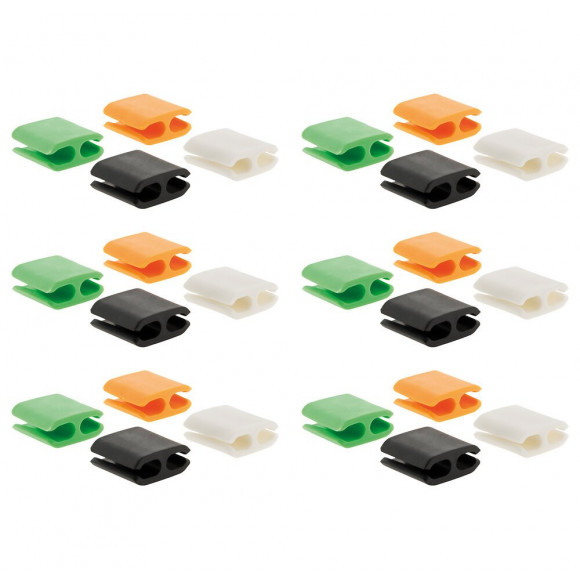 Lot De 24 Range-cordons Ou Câbles Taille M