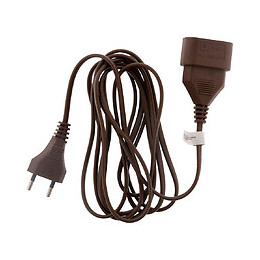 Prolongateur Qualité Ho3vvh2f 2x 0.75 Prise 6a Marron 2m - Zenitech