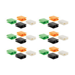 Lot De 24 Range-cordons Ou Câbles Taille M