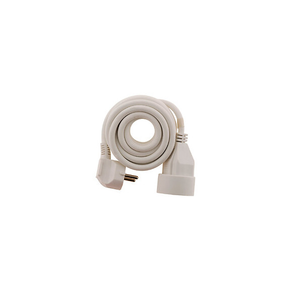 Prolongateur 16a 2p+t Ho5vv-f 3g1,5mm² Blanc 10m - Zenitech