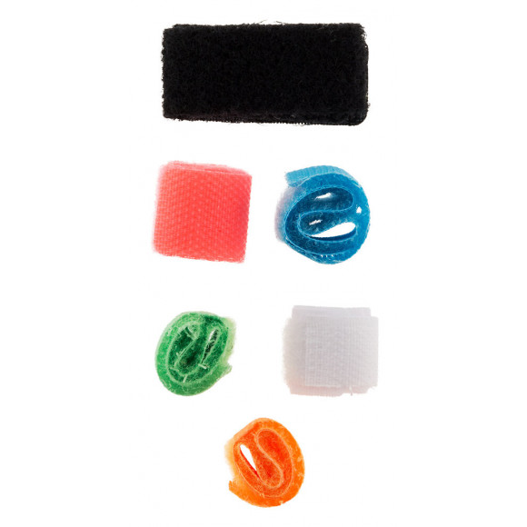 Lot De 6 Rubans Auto Agrippants (12 Cm) Pour Cordon Ou Câble