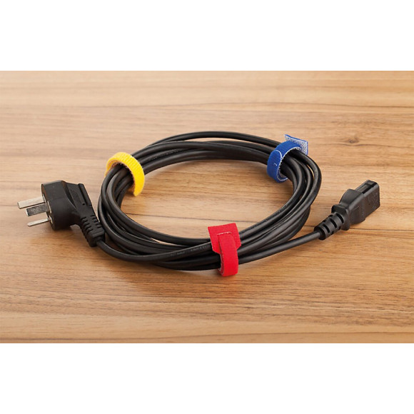 5 Rubans Auto Agrippants (12 Cm) Pour Cordon Ou Câble