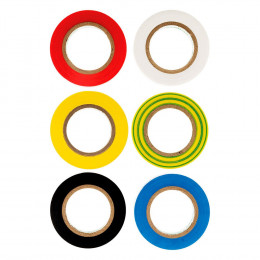 Lot De 6 Rouleaux Adhésifs 15mm X 10m - Zenitech