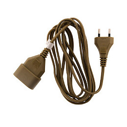 Prolongateur Qualité Ho3vvh2f 2x 0.75 Prise 6a Or 3m - Zenitech