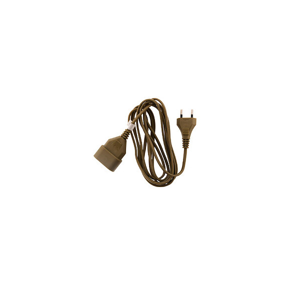 Prolongateur Qualité Ho3vvh2f 2x 0.75 Prise 6a Or 3m - Zenitech