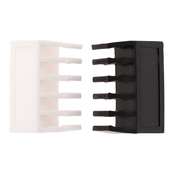 Lot De 2 Ranges Cordons Ou Câble (auto-collants) - Fixation Sur Table,étagéres (5 Fixations)