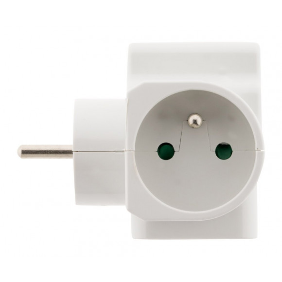 Triplite Parafoudre 2x 16a 2p+t + 1x6a 2p - Blanc