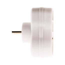 Triplite 1x16a + 2x 6a Façade - Blanc - Zenitech