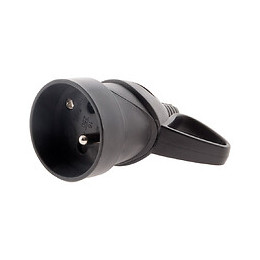 Fiche Femelle Anneau -16a 2p+t - Noir - Zenitech