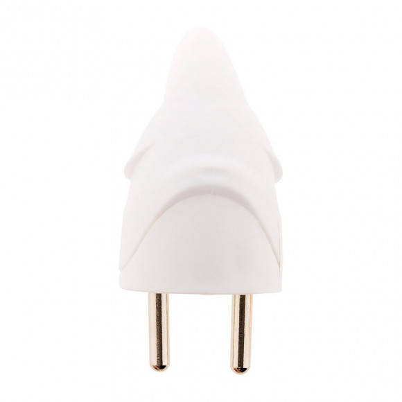 Fiche Mâle Coudée 16a 2p+t - Blanc - Zenitech