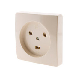 Prise À Encastrer 20a - 2p+t Blanc - Zenitech