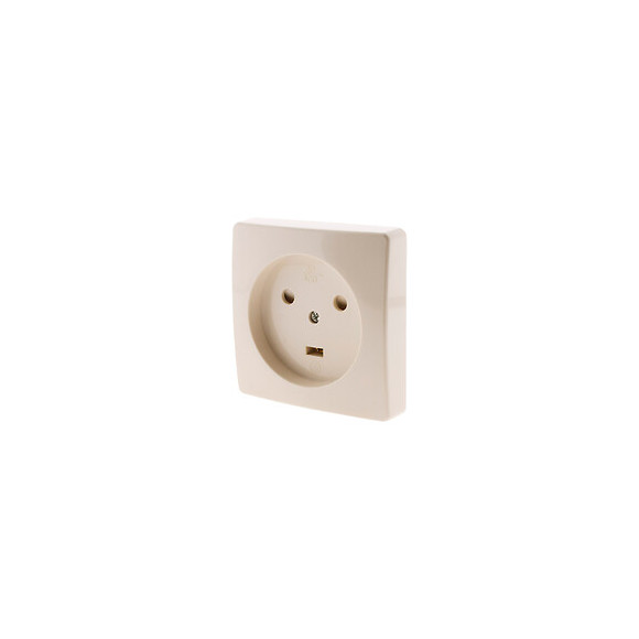 Prise À Encastrer 20a - 2p+t Blanc - Zenitech