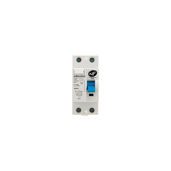 Interrupteur Différentiel 63/2 30ma Type Ac Nf - Zenitech