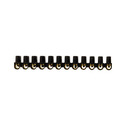 Barrettes 12 Plots 10 Mm² Noir - Zenitech