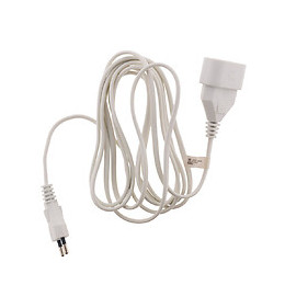Prolongateur Qualité Ho3vvh2f 2x 0.75 Prise 6a Blanc 5m - Zenitech