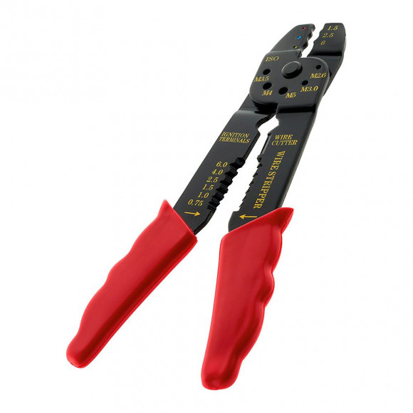 Pince À Sertir Les Cosses + Dénudage Avec Gabarit - Zenitech