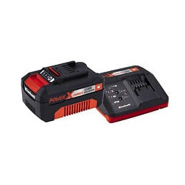 Kit Starter Chargeur Power-x 18v + Batterie De Remplacement 18v 3ah 1h Einhell