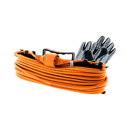 Prolongateur Jardin 2x 1,5mm² Orange 25m - Zenitech