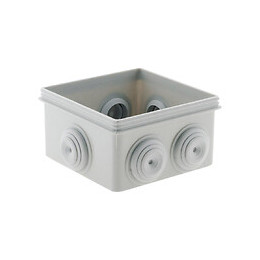 Lot 3 Boîtes Étanche Carrée 80x80x40 Ip 55