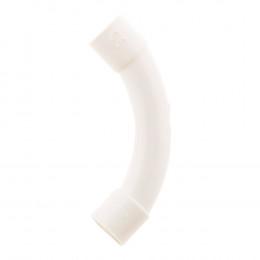 2 Courbes Grand Rayon Ø16 - Blanc - Zenitech