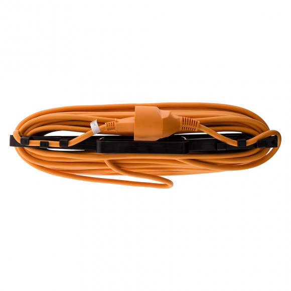 Prolongateur Jardin 2x 1,5mm² Orange 25m - Zenitech