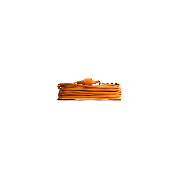 Prolongateur Jardin 2x 1,5mm² Orange 25m - Zenitech