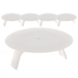 Lot De 5 Couvercles Ø80 Pour Boite Ø60 À Pattes