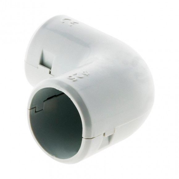 Lot De 2 Équerres Irl Ø25mm Gris