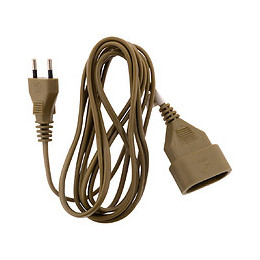 Prolongateur Qualité Ho3vvh2f 2x 0.75 Prise 6a Or 2m - Zenitech