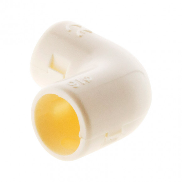 Lot De 3 Équerres Irl Ø16mm Blanc