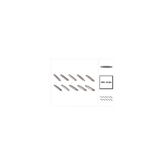 Makita Jeu D'embouts Ph2 45 Mm 10 Pcs.