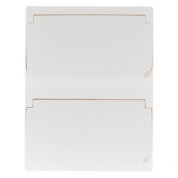 Coffret T3 26 Modules Blanc Équipé De 9 Disjoncteurs Et 2 Inter. Diff. Livré Avec Accessoires - Zenitech