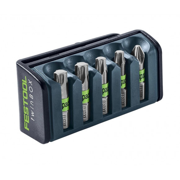 Festool Bt-imp Sort1 Coffret À Embouts Set 6 Pièces 1/4" Résistant Aux Chocs 25mm ( 204381 ) + Box
