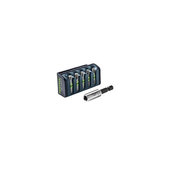 Festool Bt-imp Sort1 Coffret À Embouts Set 6 Pièces 1/4" Résistant Aux Chocs 25mm ( 204381 ) + Box
