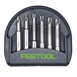 Festool Bt-imp Sort5 Set D'embouts - 1/4", 50mm, 6pcs. + Bit-check (204385)