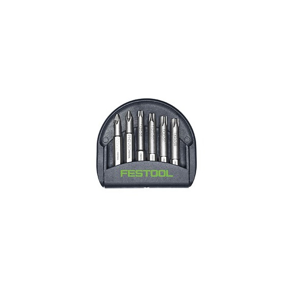 Festool Bt-imp Sort5 Set D'embouts - 1/4", 50mm, 6pcs. + Bit-check (204385)