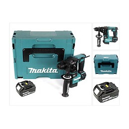 Makita Perceuse À Percussion Sans Fil Dhr 171 F1j 18v 1.2j Brushless Sds Plus + 1x Batterie 3.0ah + Coffret Makpac - Sans Char