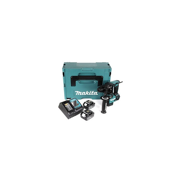 Makita Dhr 171 Rgj 1,2j 18v Marteau Perforateur À Batterie Brushless Sds Plus + 2x Batteries 6,0ah + Chargeur + Coffret Makpac