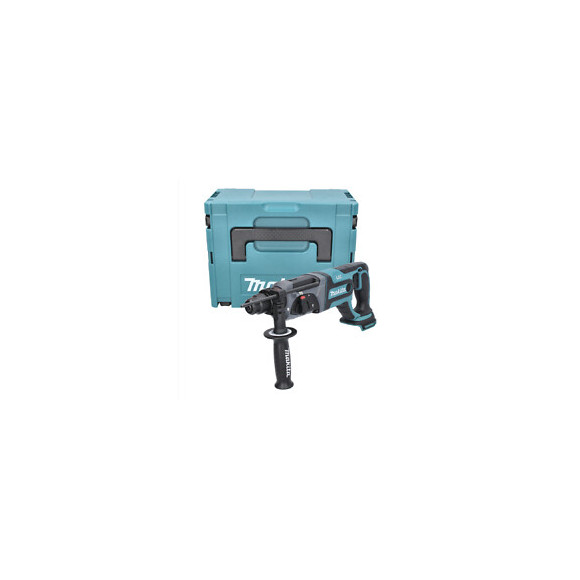 Makita Dhr 241 Tj 18 V Li-ion Perforateur-burineur Sans Fil Sds-plus + Boîtier Makpac - Sans Accessoires - Sans Batterie Ni Ch