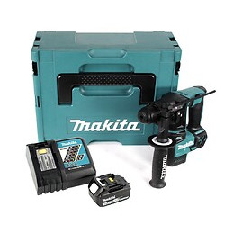 Makita Perceuse À Percussion Sans Fil Dhr 171 Rf1j Brushless Sds Plus 18v 1,2j + 1x Batterie 3,0ah + Chargeur + Coffret Makpac
