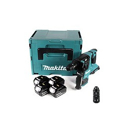 Makita Dhr 281 G4j Brushless Perforateur-burineur Sans Fil 28 Mm 2 X 18 V Pour Sds-plus + Mandrin Auto-serrant Interchangeable 