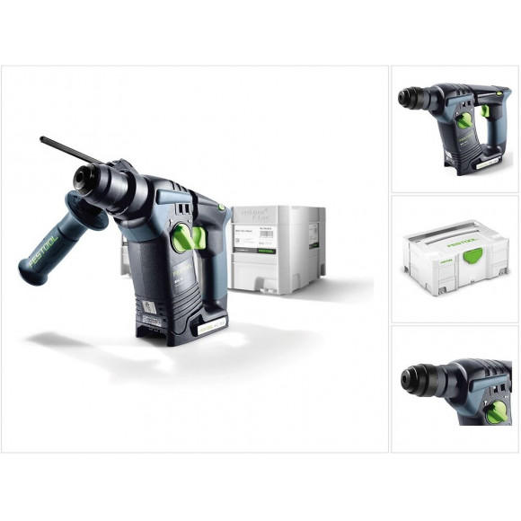 Festool  Bhc 18 Li Basic Perforateur Sans Fil Avec Boîtier Systainer - Sans Batterie & Sans Chargeur ( 574723 )