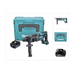 Makita Dhr 241 F1j 18 V Li-ion Perforateur-burineur Sans Fil Sds-plus + Boîtier Makpac + 1x Batterie Bl 1830 3,0 Ah - Sans Cha