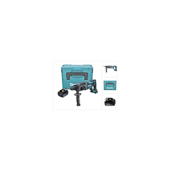 Makita Dhr 241 F1j 18 V Li-ion Perforateur-burineur Sans Fil Sds-plus + Boîtier Makpac + 1x Batterie Bl 1830 3,0 Ah - Sans Cha