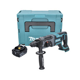 Makita Dhr 241 F1j 18 V Li-ion Perforateur-burineur Sans Fil Sds-plus + Boîtier Makpac + 1x Batterie Bl 1830 3,0 Ah - Sans Cha