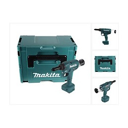 Makita Drv 250 Zj Riveteuse Sans Fil, Sans Balai 18 V 20 Kn + Coffret Makpac - Sans Batterie, Sans Chargeur